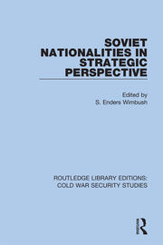 Soviet Nationalities in Strategic Perspective book cover