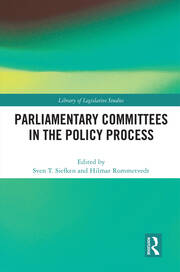 Parliamentary Committees in the Policy Process book cover