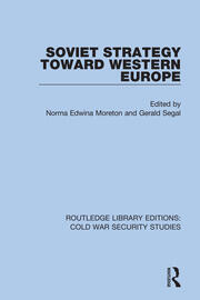 Soviet Strategy Toward Western Europe book cover