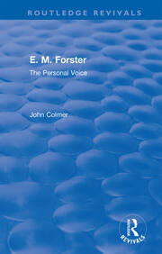 E. M. Forster: The Personal Voice book cover