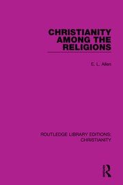 Christianity Among the Religions book cover