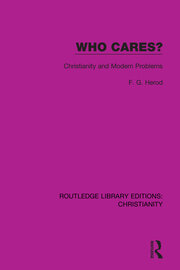 Who Cares?: Christianity and Modern Problems book cover