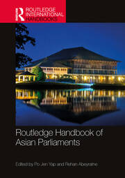 Routledge Handbook of Asian Parliaments book cover