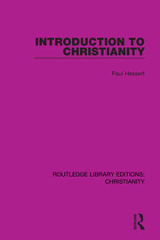 Introduction to Christianity book cover