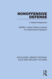 Nonoffensive Defense: A Global Perspective book cover
