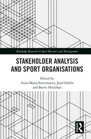 Stakeholder Analysis and Sport Organisations book cover