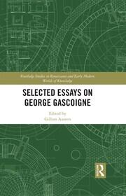 Selected Essays on George Gascoigne book cover