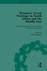 Women's Travel Writings in North Africa and the Middle East, Part II vol 6 book cover