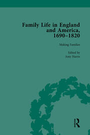 Family Life in England and America, 1690–1820, vol 2 book cover