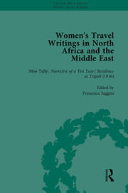 Women's Travel Writings in North Africa and the Middle East, Part I Vol 3 book cover