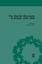 Chartist Movement in Britain, 1838-1856, Volume 6 book cover