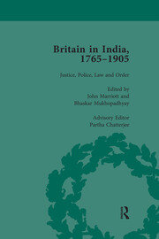 Britain in India, 1765-1905, Volume I book cover