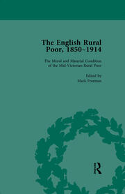 The English Rural Poor, 1850-1914 Vol 1 book cover