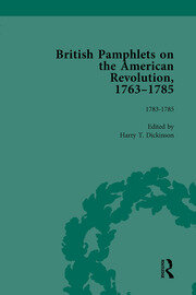 British Pamphlets on the American Revolution, 1763-1785, Part II, Volume 8 book cover