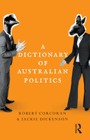 A Dictionary of Australian Politics book cover