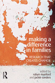 Making a Difference in Families: Research that creates change book cover