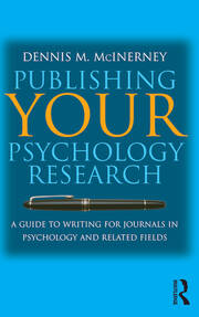 Publishing Your Psychology Research: A guide to writing for journals in psychology and related fields book cover