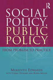 Social Policy, Public Policy: From problem to practice book cover