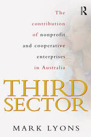Third Sector: The contribution of non-profit and cooperative enterprise in Australia book cover