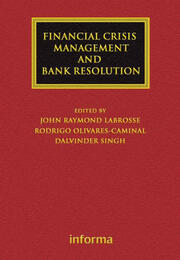 Financial Crisis Management and Bank Resolution book cover