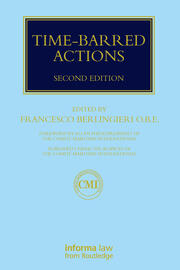 Time-barred Actions book cover