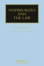 Shipbrokers and the Law book cover