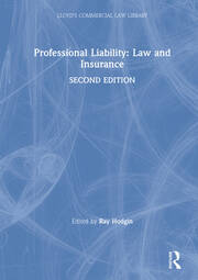 Professional Liability: Law and Insurance book cover