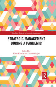 Strategic Management During a Pandemic book cover