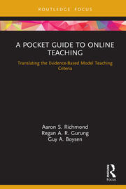 A Pocket Guide to Online Teaching: Translating the Evidence-Based Model Teaching Criteria book cover