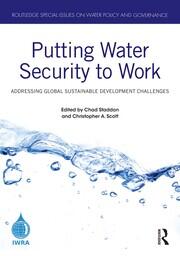 Putting Water Security to Work: Addressing Global Sustainable Development Challenges book cover