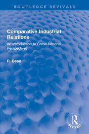 Comparative Industrial Relations: An Introduction to Cross-National Perspectives book cover