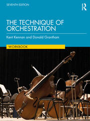 The Technique of Orchestration Workbook book cover