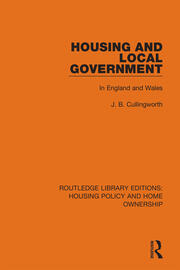 Housing and Local Government: In England and Wales book cover