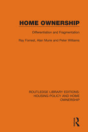 Home Ownership: Differentiation and Fragmentation book cover
