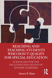 Reaching and Teaching Students Who Don’t Qualify for Special Education: Strategies for the Inclusive Education of Diverse Learners book cover