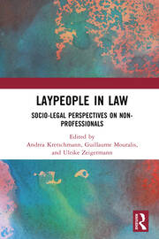 Laypeople in Law: Socio-Legal Perspectives on Non-Professionals book cover
