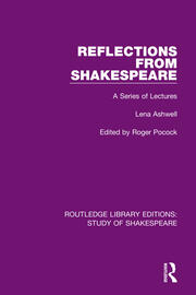 Reflections From Shakespeare: A Series of Lectures book cover