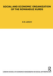 Social and Economic Organization of the Rowanduz Kurds book cover