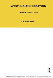 West Indian Migration: The Monserrat Case book cover