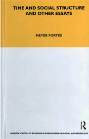 Time and Social Structure and Other Essays book cover