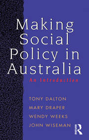 Making Social Policy in Australia: An introduction book cover