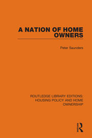 A Nation of Home Owners book cover