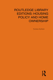 Routledge Library Editions: Housing Policy & Home Ownership book cover