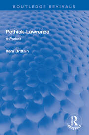 Pethick-Lawrence: A Portrait book cover
