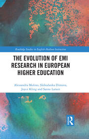 The Evolution of EMI Research in European Higher Education book cover
