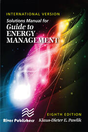 Solutions Manual for Guide to Energy Management, International Version, Eighth Edition book cover