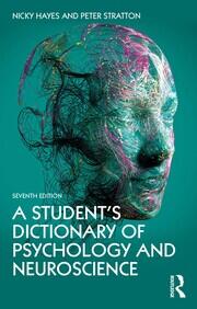 A Student's Dictionary of Psychology and Neuroscience book cover