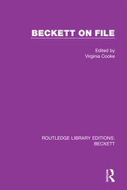 Beckett on File book cover