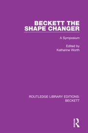 Beckett the Shape Changer: A Symposium book cover