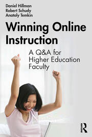 Winning Online Instruction: A Q&A for Higher Education Faculty book cover